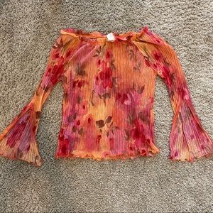 SOLD sheer vintage top